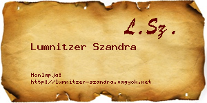 Lumnitzer Szandra névjegykártya